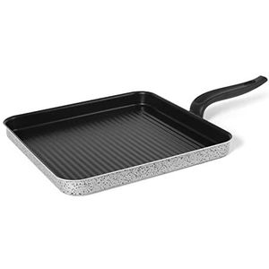 Home Salt Npepper aluminium grillpan met antiaanbaklaag, 31,5 cm