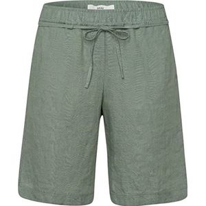 BRAX Style Mel B Bermuda Pure Linen Jeansshorts voor dames, Matcha