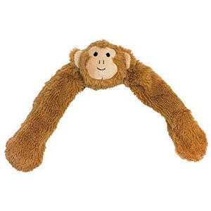 Nobby Hondenspeelgoed pluche dier aap + intern touw, 55,5 cm