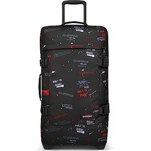 EASTPAK Tranverz M handbagage, zwarte etiketten, klassiek