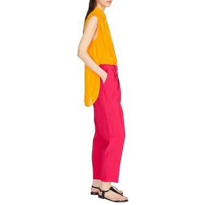 SISLEY Mouwloos T-shirt 5pczlq04o Dames T-shirt (1 stuk), Oranje 3Z9