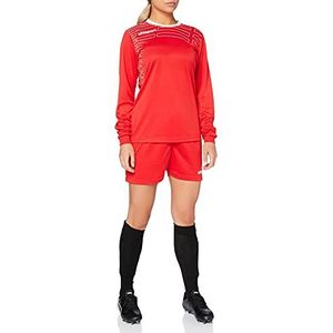 uhlsport Ls Team damesset (shirt en shorts), rood (rood/wit)