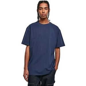 Urban Classics Oversized dikke thee heren T-shirt, Donkerblauw