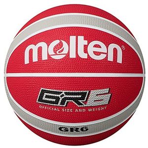 Molten BGR Basketbal, kleurrijk, rood/wit