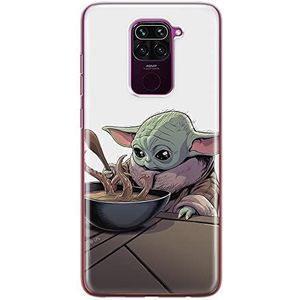 ERT GROUP Xiaomi REDMI Note 9 Hoes Origineel en officieel gelicentieerd Star Wars Baby Yoda 027 telefoonhoes, perfect aangepast aan de vorm van de mobiele telefoon, TPU-hoes