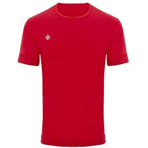 Izas Min T-shirt met korte mouwen voor heren, Rood