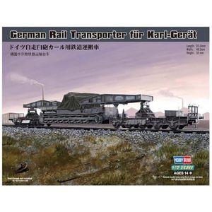 Hobby Boss 82906 German Rail Transporter modelbouwset voor Karl