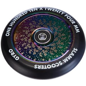 Slamm Scooters Gyro Hollow Core Skating-wiel, 110 mm, meerkleurig (neochroom)