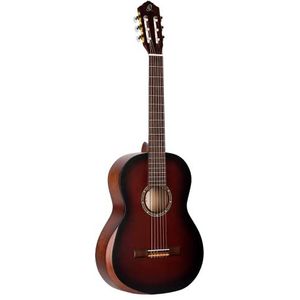 ORTEGA Family Series Pro Akoestische gitaar, 6 snaren, DeLuxe – Bourban Fade Semi Gloss Finish (R55DLX-BFT)