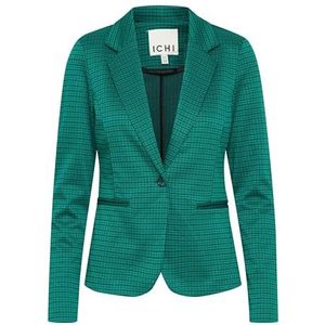 Ichi Ihkate Cameleon Bl Casual zakelijke blazer voor dames, Cadmium Groen (185424)