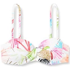 Firefly Maggy Bikinitop voor dames, wit/bloem