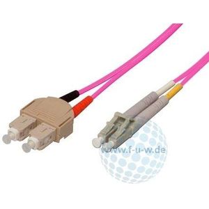 Tecline 39885615 optische kabel, 15 m, wit