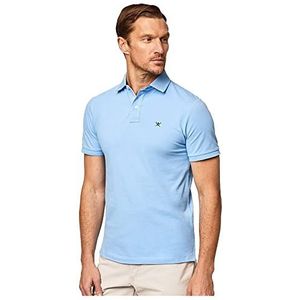 Hackett London Poloshirt met biese print zwemshirt heren zomer blauw 3XL, zomerblauw