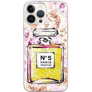 ERT GROUP Babaco beschermhoes voor Apple iPhone 5 / 5S / SE, officieel gelicentieerd product, motief parfum 003, met glittereffect