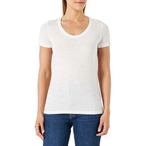 s.Oliver T-shirt met korte mouwen dames T-shirt met korte mouwen, Wit-676