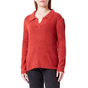 Blue Seven Trui voor dames, sweater, lichtrood, 48, Helder rood