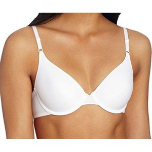 Maidenform Dames T-Shirt BH One Fab Fit T-Shirt Bra, Wit