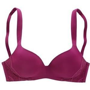 s.Oliver Bralette avec dentelle Berry, bonnet C, baie, 95C