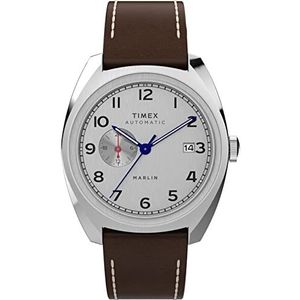 Timex Automatisch horloge TW2V62000, bruin, riem, Bruin, Riem