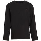 Tommy Hilfiger Basic CN Knit L/S T-shirt voor jongens, meteoriet