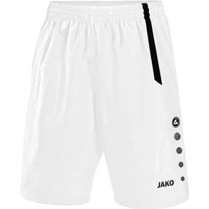 JAKO Turin Sportbroek voor kinderen, Wit/Zwart