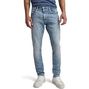G-STAR RAW Heren Jeans Revend Fwd Skinny Jeans, Blauw (Sun Faded Nubay Blue D20071-d441-g343)