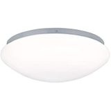 Paulmann Leonis 70724 Led-plafondlamp, rond, 9,5 W, 4000 K, neutraal wit, IP44, spatwaterdicht, met bewegingsmelder, voor hal, badkamer