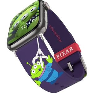 Toy Story - Aliens smartwatch-armband, officieel gelicentieerd product, compatibel met alle maten en series van Apple Watch (horloge niet inbegrepen)