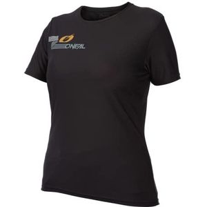 O'NEAL | MTB T-Shirt | MTB DH Downhill FR Freeride | Materiaal ademend, sneldrogend, antibacterieel, slickrock dames Jersey V.23 | dames, zwart/grijs, L, Zwart/Grijs