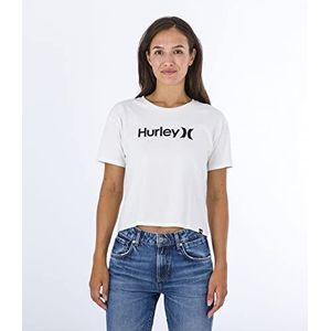 Hurley W Oceancare O&O Ss T-shirt voor dames, Marshmallow