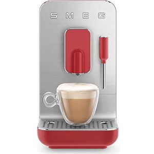 Espressomachine Smeg 50 Style BCC02 Volautomatisch Rood