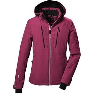 Killtec Ksw 41 Wmn Ski Jckt Veste de ski/veste fonctionnelle avec capuche amovible, jupe pare-neige et ventilation sous les bras Femme