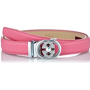 Anthoni Crown Leren riem voor dames, Roze