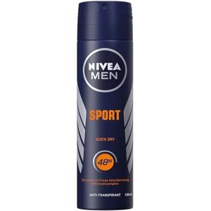Nivea Men Sport Spray 6 x 150 ml