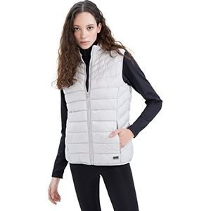 DeFacto Gilet pour femme, Gris, M