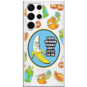 ERT GROUP Coque de téléphone portable pour Samsung S22 ULTRA Original et sous licence officielle Rick and Morty motif Rick & Morty 009 adapté à la forme du téléphone portable, partiel imprimé