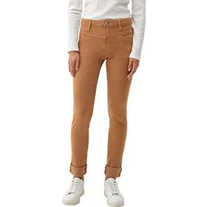 s.Oliver Betsy Jeans voor dames, slim fit, bruin, 40W x 34L EU, bruin, 40W x 34L, Bruin