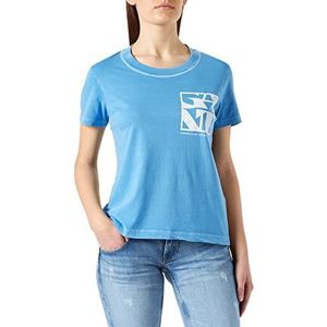 GANT t-shirt dames, Zilver Lake Blauw