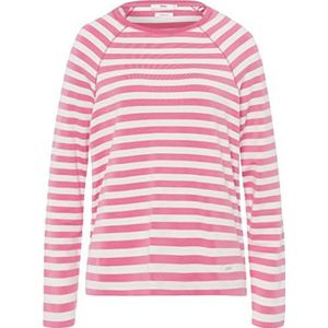 BRAX Dames sweatshirt met lange mouwen in Carina Style in thermische kwaliteit, Ice Rose