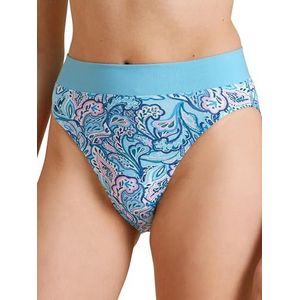 CALIDA Modieuze elastische slip voor dames, Topaas blauw