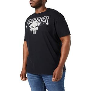 Marvel Punisher T-shirt voor heren Pack B (2 stuks), Meerkleurig