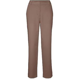 VERO MODA Vmzelda Hr Straight Pant Noos Damesbroek, Bruin ventiel