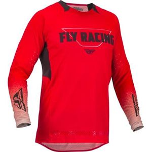 Fly Racing Maillot Evolution DST (Rouge/Gris/Noir, Taille S)