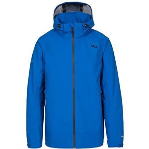 Trespass Lozano regenjas voor heren met afneembare capuchon, Blauw