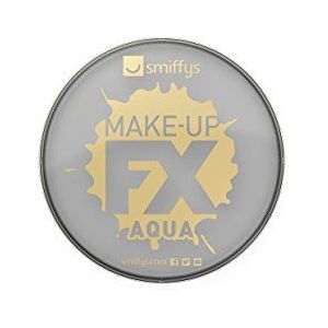Smiffys Make-up FX Smiffys, waterverf voor gezicht en lichaam, lichtgrijs,