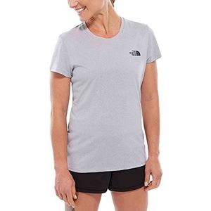 THE NORTH FACE Reaxion Ampere T-shirt voor dames, Grijs (Tnf Light Grey Heather)