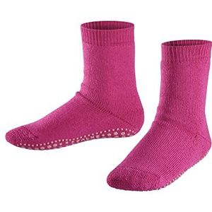 FALKE Catpads volledige pluche sokken voor kinderen, katoen/merinowolmix, warme kindersokken met siliconen print en pluche aan de binnenkant, per stuk verpakt, Roze (Gloss 8550)