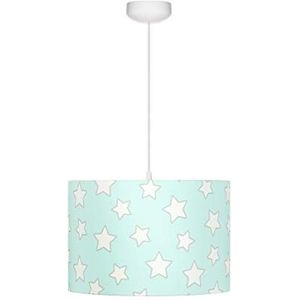 LAMPS & COMPANY Plafondlamp kinderkamer ster mint ronde plafondlamp voor kinderkamer met een diameter van 35 cm mooie decoratie voor babykamer