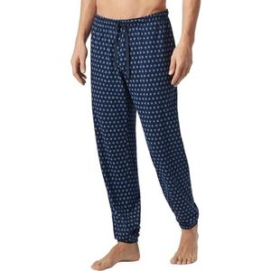 Schiesser Pijama-broek met lange mouwen, koningsblauw, maat 58, Royal Blauw