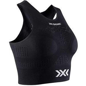 X-Bionic® Energizer 4.0 Fitness Crop Top Femme Noir/Blanc